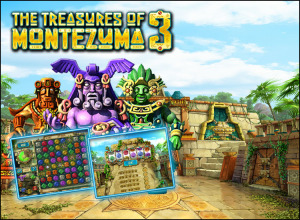 Meest verslavende 3-op-een-rij series - The Treasures of Montezuma