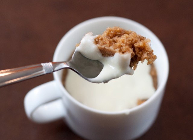 Carrot mug cake