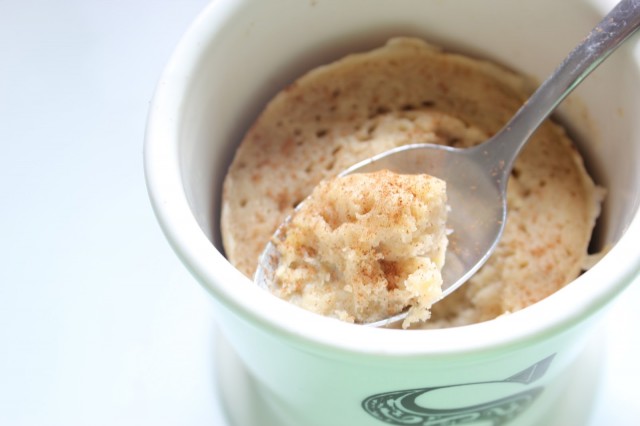 vanilla mug cake