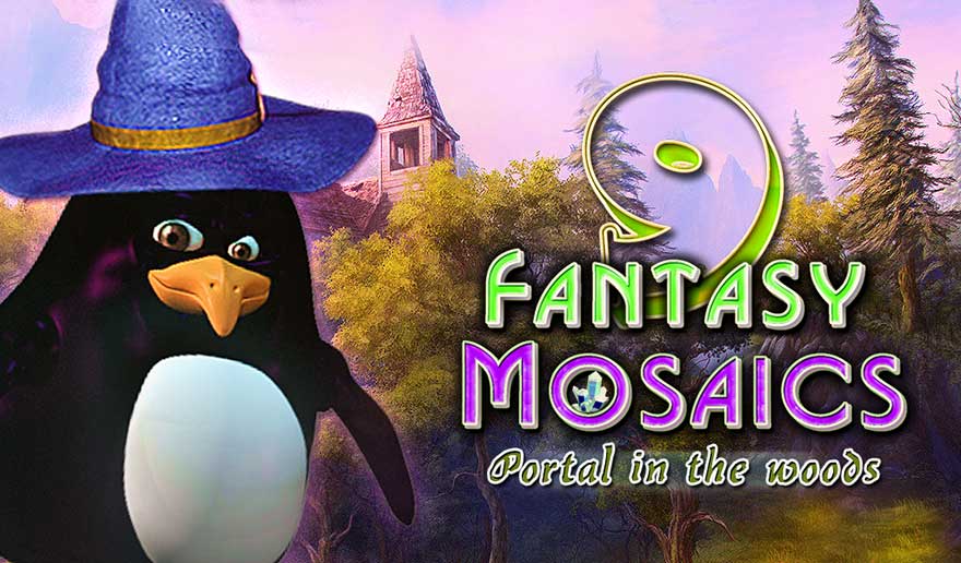 Fantasy Mosaics 9 – Portal in the Woods Walkthrough