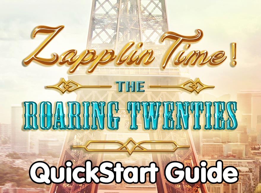 Zapplin Time! The Roaring Twenties – veelgestelde vragen & snelstartgids