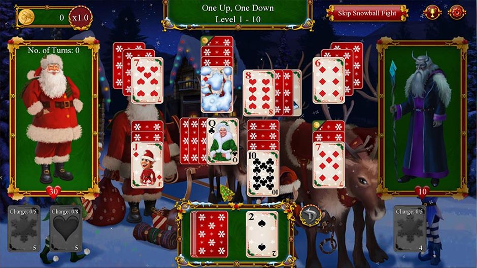 Santa's Christmas Solitaire 2 Deluxe - Zylom